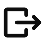 Log Out SVG Icon
